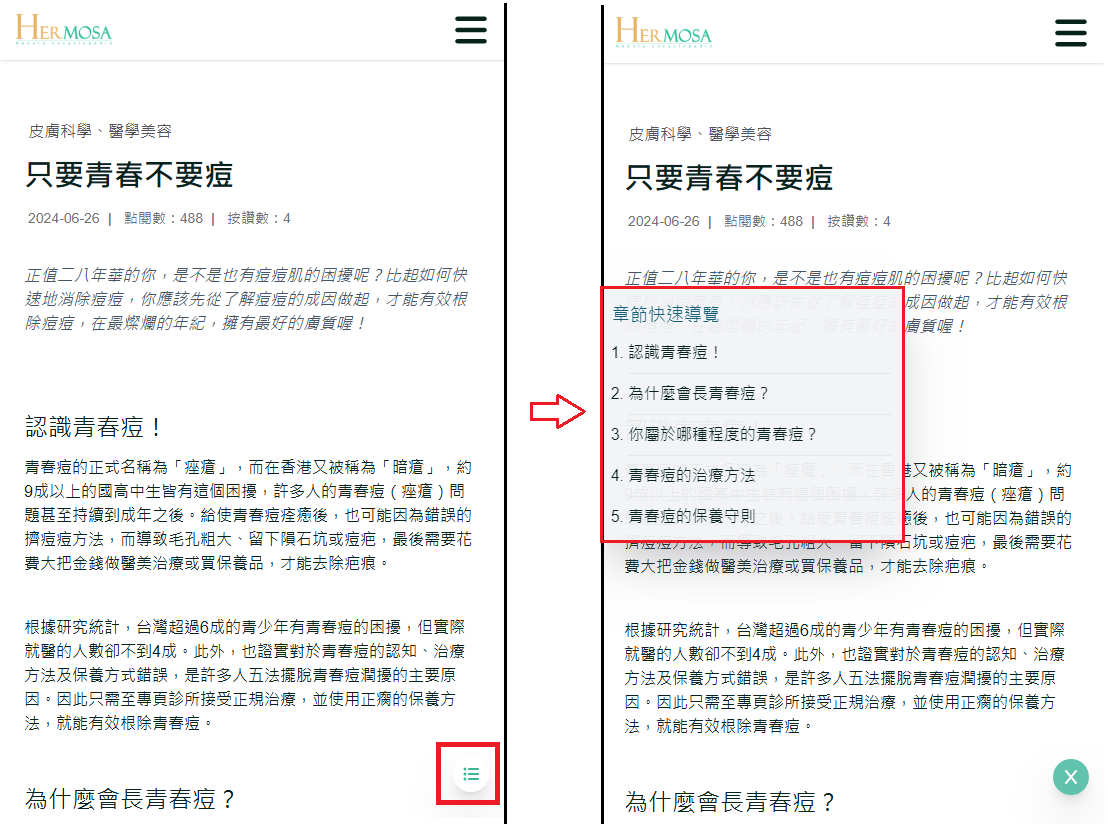 查看文章内容